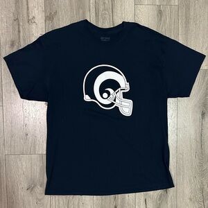 Los Angeles Rams helmet logo t shirt